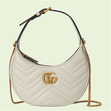 borsa gucci mezzaluna pelle|Gucci Borsa mini a mezzaluna su SUGAR .